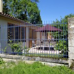 La terrasse du gite près de Revigny-sur-Ornain et de Saint-Dizier